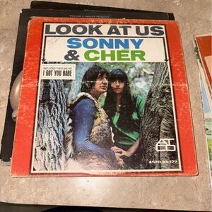 Sonny & Cher 'Look at Us' Vinyl Record